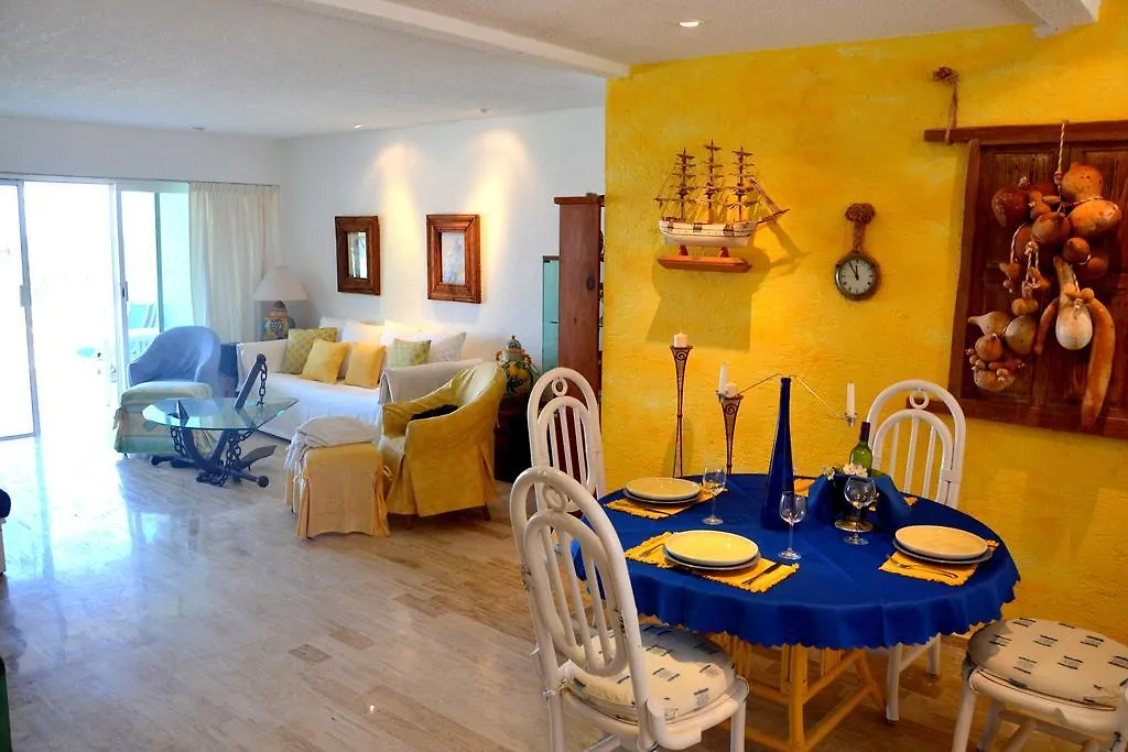 아파트 Cancun Beach Escape Condo